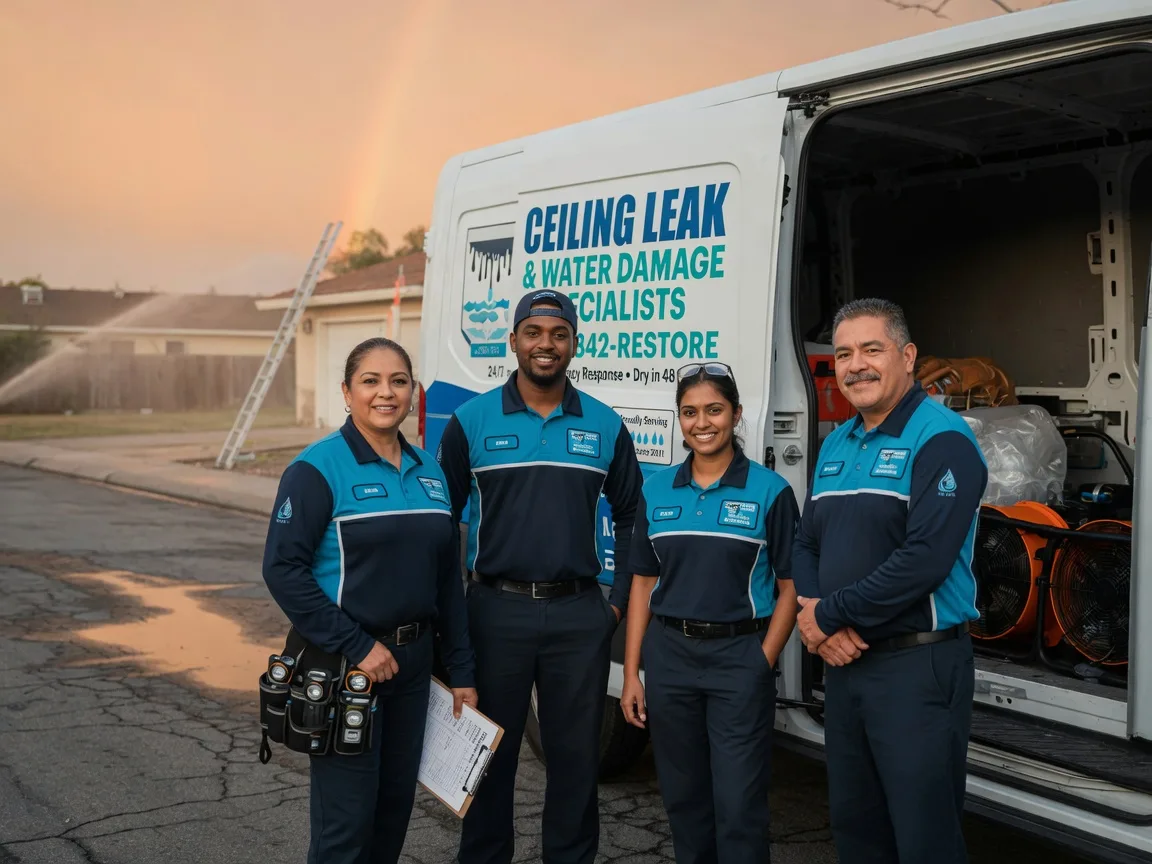 Ceiling Leak Cleanup company in Springfield, NH